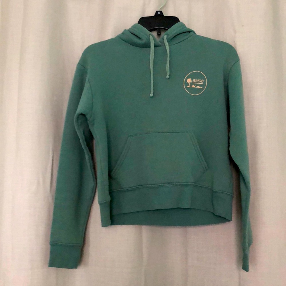 Light green hoodie